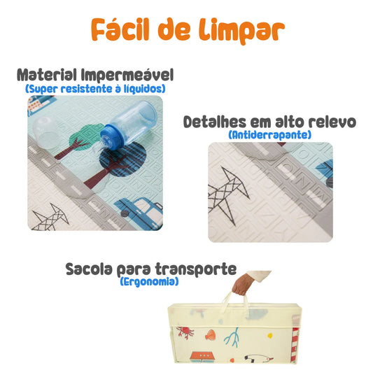 Tapete Sensorial Dobrável