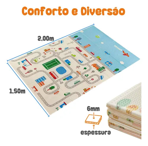 Tapete Sensorial Dobrável