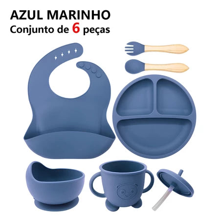 Kit Introdução Alimentar (Silicone)